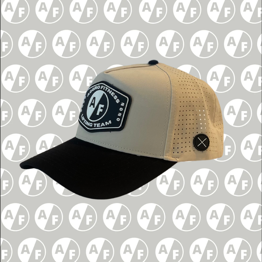 AGGRO LIFTING TEAM CREAM/BLACK SNAPBACK