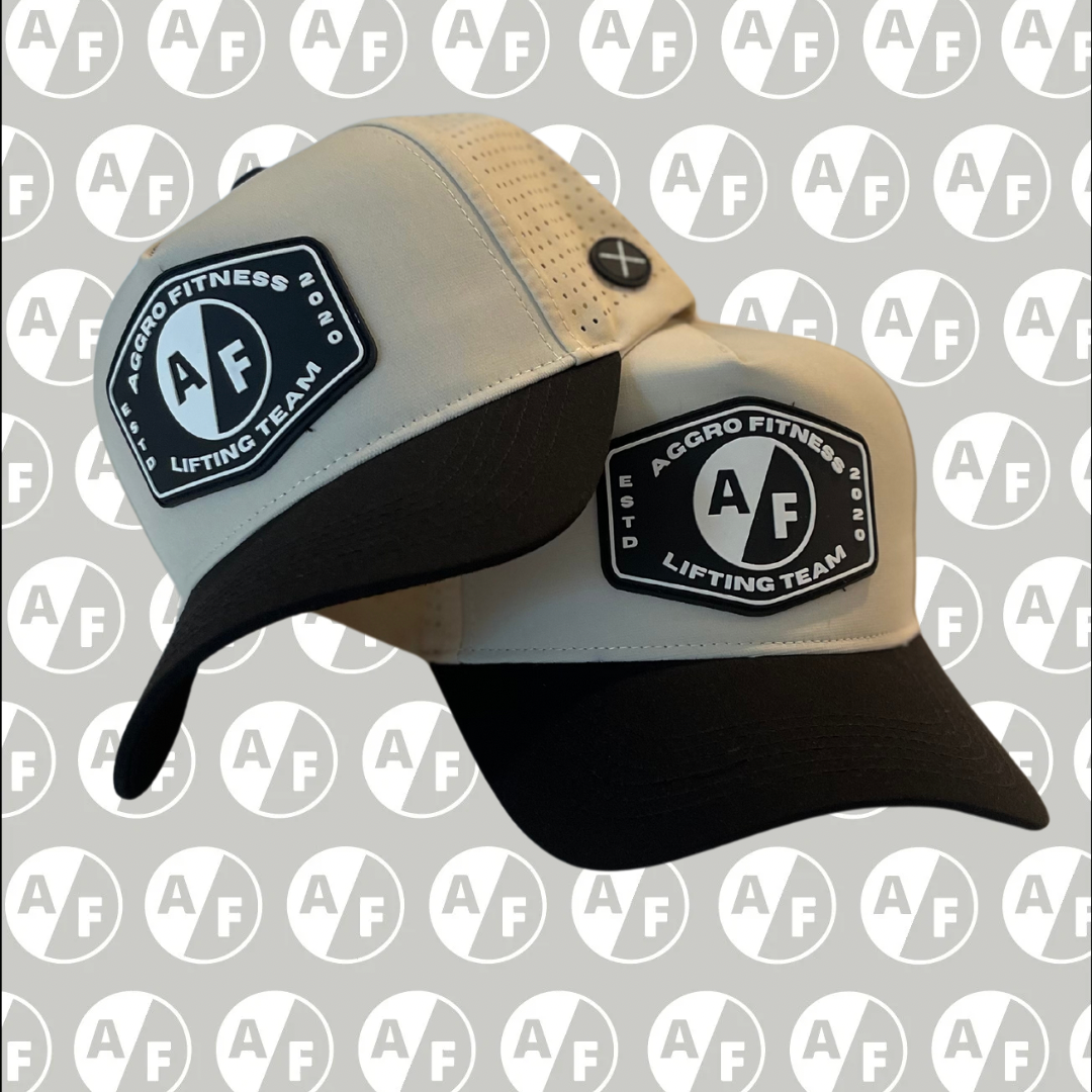 AGGRO LIFTING TEAM CREAM/BLACK SNAPBACK